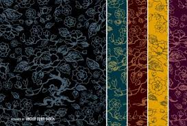 The pattern always in front of you. Floral Patterns 150 Repeating Vector Backgrounds