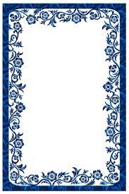 Large Blue Transparent Frame Frame Border Design Printable Frames Borders For Paper