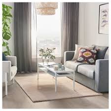 Weiche farbtöne mit zartem glanz bringen harmonie in den raum. Stoense Teppich Kurzflor Elfenbeinweiss 133x195 Cm Ikea Schweiz