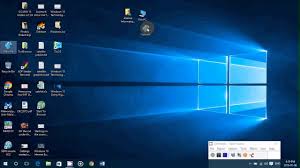 Application icons and control panel items: Windows 10 Tips And Tricks How To Align Desktop Icons Where You Want Them And Stop Auto Align Featur Youtube