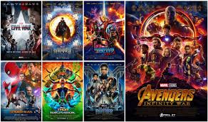 If you're curious how this compares to the release order — or hey, maybe wanna see 'em in that order, too! Marvel Movie Marathon How Long Would It Take To Watch All 23 Marvel Movies Interbasket