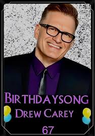 Happy 67th birthday to Current host of the price is right Drew Carey.