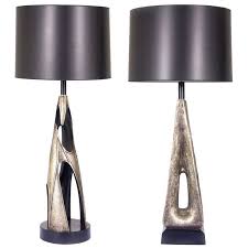 Paul Evans Style Brutalist Pair Of Freeform Abstract Lamps From A Unique Collection Of Antique And Modern Table Lamps At H Vintage Table Lamp Lamp Table Lamp