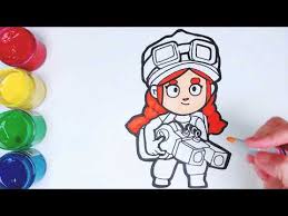 Her super is a healing turret that restores her and teammates' health!. Brawl Stars Pam Brawl Stars Coloring And Drawing Kids Coloring K Youtube