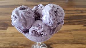 how to make blueberry ice cream without