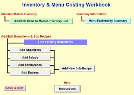 50+ of the best free google sheet templates for 2021. Restaurant Inventory And Menu Costing Workbook Spreadsheet
