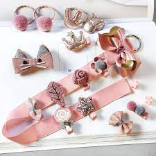 5 10 18 Pcs Set Unique Baby Hair Clips Headbands Hair Accessories Blu Bambina Baby Hairstyles Baby Hair Accessories Baby Girl Hair Clips
