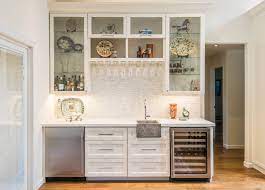 The bar area can be made from a variety of materials such as granite, glass or wood. Create A Wow Worthy Wet Bar With Native Trails Bar Sinks