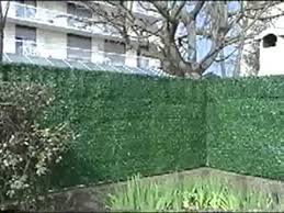 Écran de verdure / écrans de verdure. Ecran De Verdure Occultant Haie Artificielle Outiror Youtube