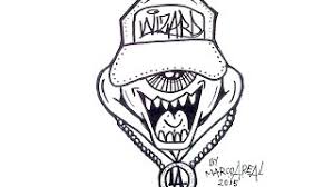 Gangster Graffiti Spray Cans Drawings
