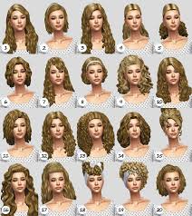 Downloads Sims 4 Curly Hair Sims Sims 4 Characters