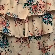 Belle robe longue fleurie mousseline ultra fluide pastel. Robe Courte En Viscose Blanche Imprime Fleur Bleu Et Rose Un Grand Marche