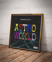 Custom Travis Scott Astroworld Fan Art Poster Hypebeast Posters Album Cover Wall Art Music Poster Poster Wall Music Wall Art Poster Wall Art