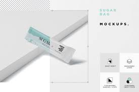Sugar Bag Mockup In 2020 Bag Mockup Packaging Mockup Branding Design
