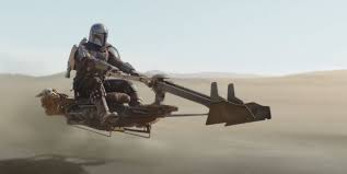 Mando On Tatooine Mandalorian Star Wars Fighter Jets