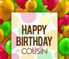 Birthday Wishes For 18 Year Old Cousin Colorful Birthday Balloon Card For Cousin Birthday Greeting Cards By Davia Happy Birthday Cousin Cousin Birthday Birthday Wishes And Images