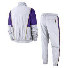 Let everyone know where your allegiance lies. Nike Los Angeles Lakers Nba Trainingsanzug Fur Herren In Weiss Fur Herren Lyst