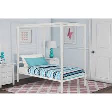 It's been estimated that people spend over 25 years of their life in bed (and another 7 just trying to fall asleep!) so there's plenty of incentive to find one you'll look forward to at the end of each day. Dhp Modern Metal Canopy Bed White Twin Walmart Com Canopy Bed Frame Twin Canopy Bed Bed Frame And Headboard