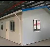 Steel frame sandwich panel prefab house