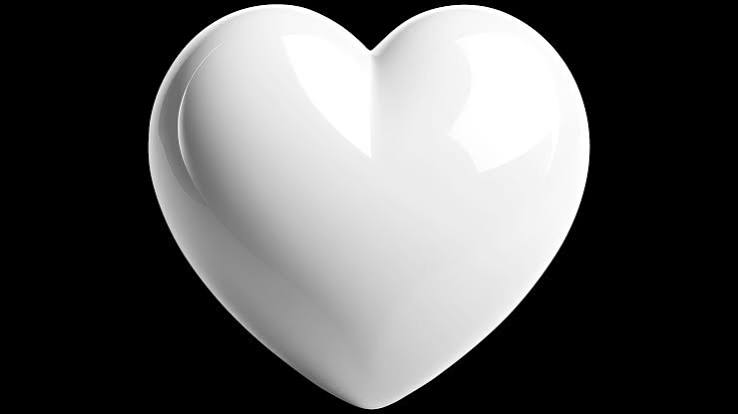 white heart meaning