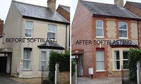 Sandblasting, or etching, is the process of forcing an abrasive substance at a piece of glass using high pressure and. Tradesmensandblaster Terraced House Exterior House Exterior Victorian Terrace