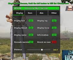 Hack Pubg Mobile Venom X Vip 0 13 With Serial Key مفتاح تفعيل هكر فينوم