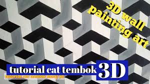 Cara mudah menggambar pola gedung di dinding dengan background. Cat Dinding 3d Sederhana Cek Bahan Bangunan