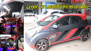 Manufacturer warranty · genuine oem parts · dealership to your door Hyundai Eon Modified Car Modification In India Hyundai Eon Accessories Tamil4u Youtube