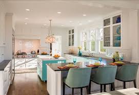 Kitchen Great Kitchen Design Take A Look At The Cabinets And The Island Kitchen Kitchendesign Island Paint Color Be Home Home Kitchens House Of Turquoise