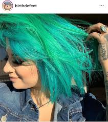 Diluted Phantom Green And Aquamarine From Arctic Fox Haircolor Artic Fox Hair Pretty Hair Color Hair Experiment