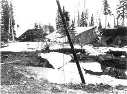 Learn about earthquake in detail with dr. 1964 Alaska Earthquake Damage Photos