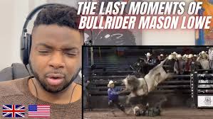 Brit Reacts To THE LAST MOMENTS OF BULL RIDER MASON LOWE