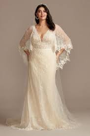This little feature creates harmony and a sense of completeness of the look, especially if you are curvy. Plus Size Vintage Wedding Dresses Retro Gowns 14w 30w David S Bridal
