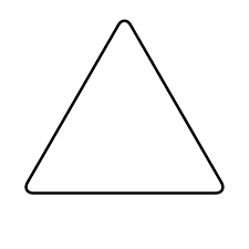 Pin By Riki Stahl On M Riverfolk Triangle Shape Triangle Template Round Corner