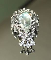 Incredible Huge Eisenberg Sterling Silver Rhinestone Fur Clip W Original Box Vintage Jewelry Old Jewelry Jewelry