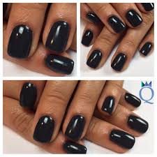 Shortnails Gelnails Nails Darkgrey Akyado Kurzenagel Gelnagel Nagel Dunkelgrau Nagelstudio Mohlin Nailque Dunkelgraue Nagel Nagelstudio Kurze Nagel