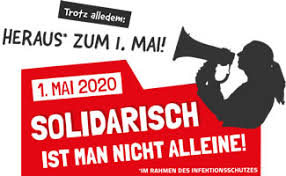 Nachfolgend erfahren sie mehr über die herkunft und bedeutung von. 1 Mai 2020 Tag Der Arbeit Abgesagt Heraus Zum 1 Mai Heraus Zum 1 Mai Labournet Germany