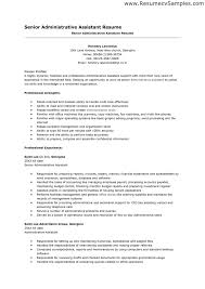 resume for administrative assistant