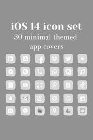 Ios 14 App Icons Minimalist Aesthetic Gray Neutrals Theme Apple Ios Instant Download Iphone App Design Iphone Wallpaper App Ios App Icon