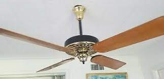 Get 5% in rewards with club o! 1915 Antique Vintage Hunter Tuerk Ceiling Fan Rebuilt W Remote Control Video Ebay