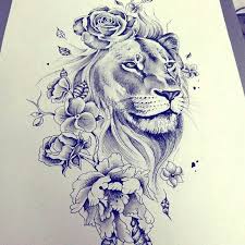 A brief description of the manhwa when the villainess loves: Love The Thickness In The Mane The Flowers And The Face Not Crazy About How The Face Is Shaded Or How The Lion Tattoo Ideen Lowin Tattoo Armeltatowierungen