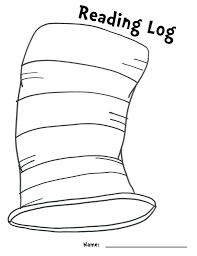 15 Great Dr Seuss Printables And Activities For Your Classroom Reading Log Printable Reading Logs Dr Seuss Hat