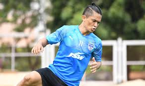 Sunil chhetri is an indian professional footballer who plays as a striker or winger and captains both indian super league side bengaluru fc. Happy That I Am Playing The Sport I Love Sunil Chhetri The Sunday Guardian Live