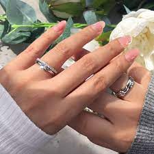 Hukum pria memakai cincin kawin. Set Cincin Tunang Dan Cincin Nikah Emas Platinum Zcova