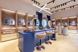 Our Adjustable Dam Stool Completes This Stylish Projects By Patricia Urquiola Swarovski Crystal St Patricia Urquiola Gray Porcelain Tile Floor Modular Display