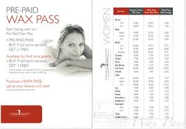 Faaqidaad European Wax Center Prices Pass