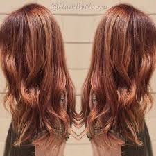 Caramel highlights come out best on brunette or brown hair than blonde hair. 31 Startling Auburn Hair Color Ideas With Blonde Highlights