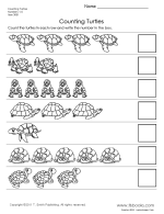 Counting Crustaceans Preschool Worksheets Preschool Counting Preschool