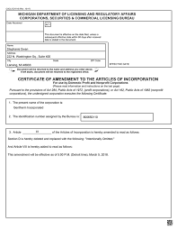 The articles of organization for an llc in washington is a legal document required to create a business entity that is authorized to conduct business in the state. Ex 3 1