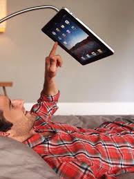 Overhead Mount For Ipad In Bed Okay I So Need This Lol Ipad Accessories Simple Accessory Ipad Stand